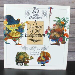 A Journey Of The Imagination by James Christensen Art 1st Edition HC DJ Book VG